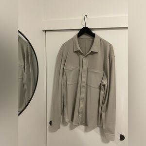 Lululemon Men’s Button-Down Shirt *X-Large* Used, Light Beige-Cream